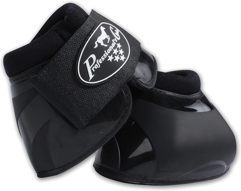 Bota de Sino para Cavalos Professional's Choice Spartan II com Sistema No Turn e Fechamento Duplo — Par