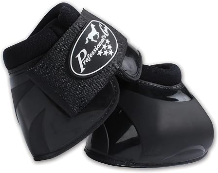 Professionals Choice Spartan II Bell Boots | No Turn Knob | Double Hook & Loop Closure | Sold in Pairs