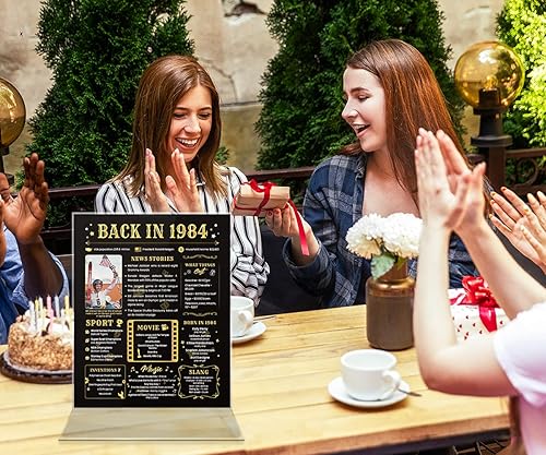 Miniatura 3 de Regalos de cumpleaños número 41 para mujeres y hombres  Ideas de regalos de cumpleaños 1984 para hombre y mujer  Decoraciones de cumpleaños 41