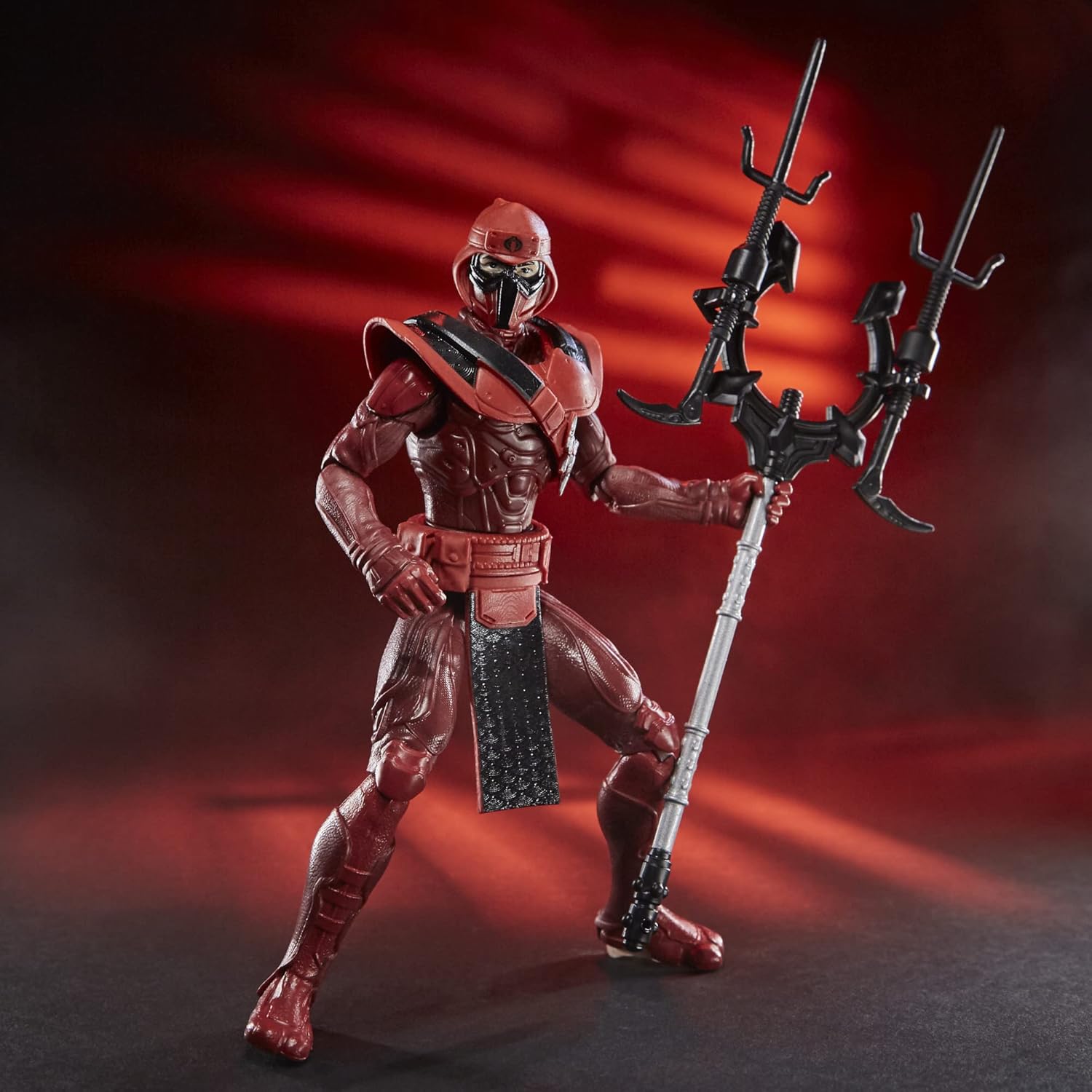 G.I. Joe Snake Eyes Origins Red Ninja Action Figure Collectible Toy with Action Feature and Accessories, Toys for Kids Ages 4 and Up - Image 7