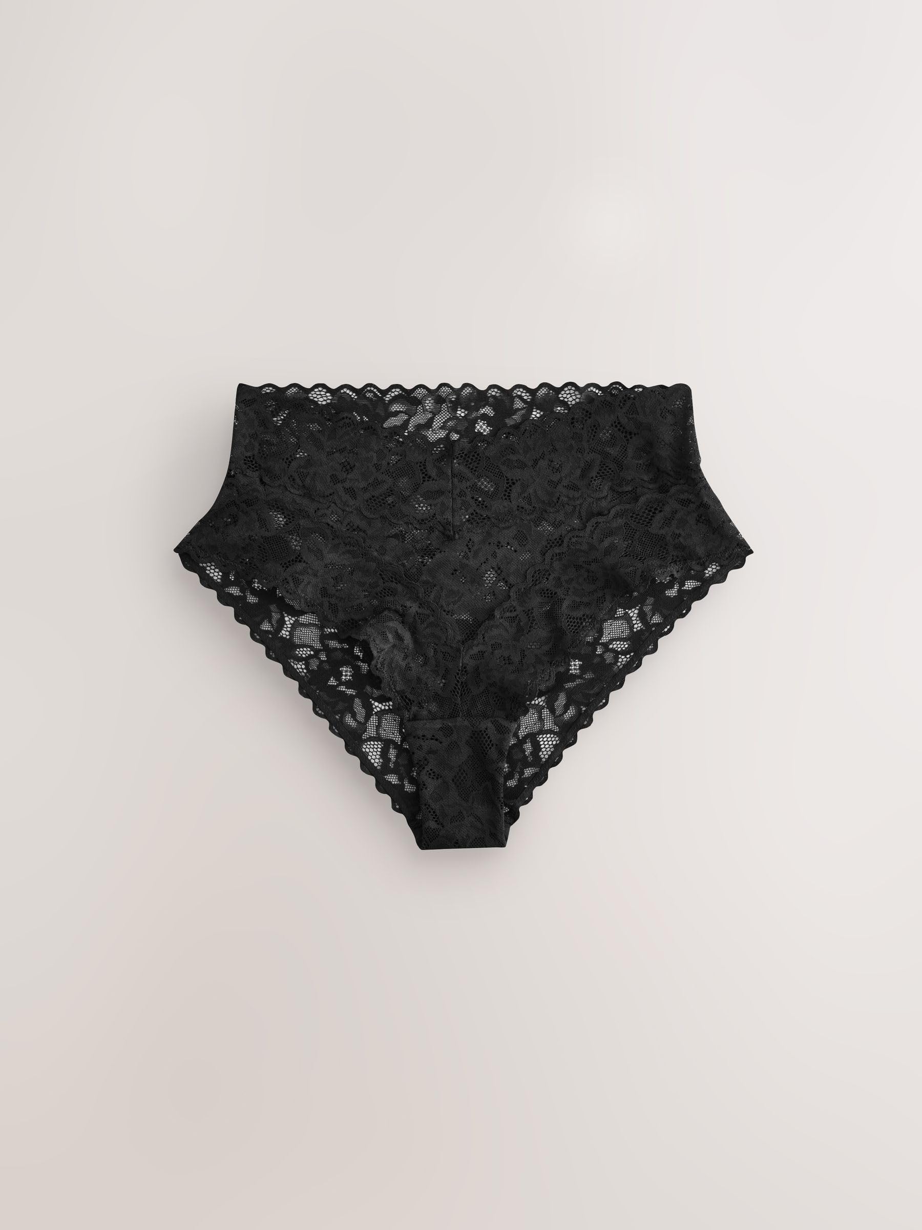 NEXT Mujeres Pack de 7 Braguitas de Encaje de Pernera Alta