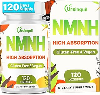 Sublingual NMNH 500mg (Dihydronicotinamide Mononucleotide) (120 Servings, NMNH 500mg per Serving) NAD Supplement to Boost NAD Levels as We Age, for Anti-Aging, Energy, Immunity, Focus - 120 Count