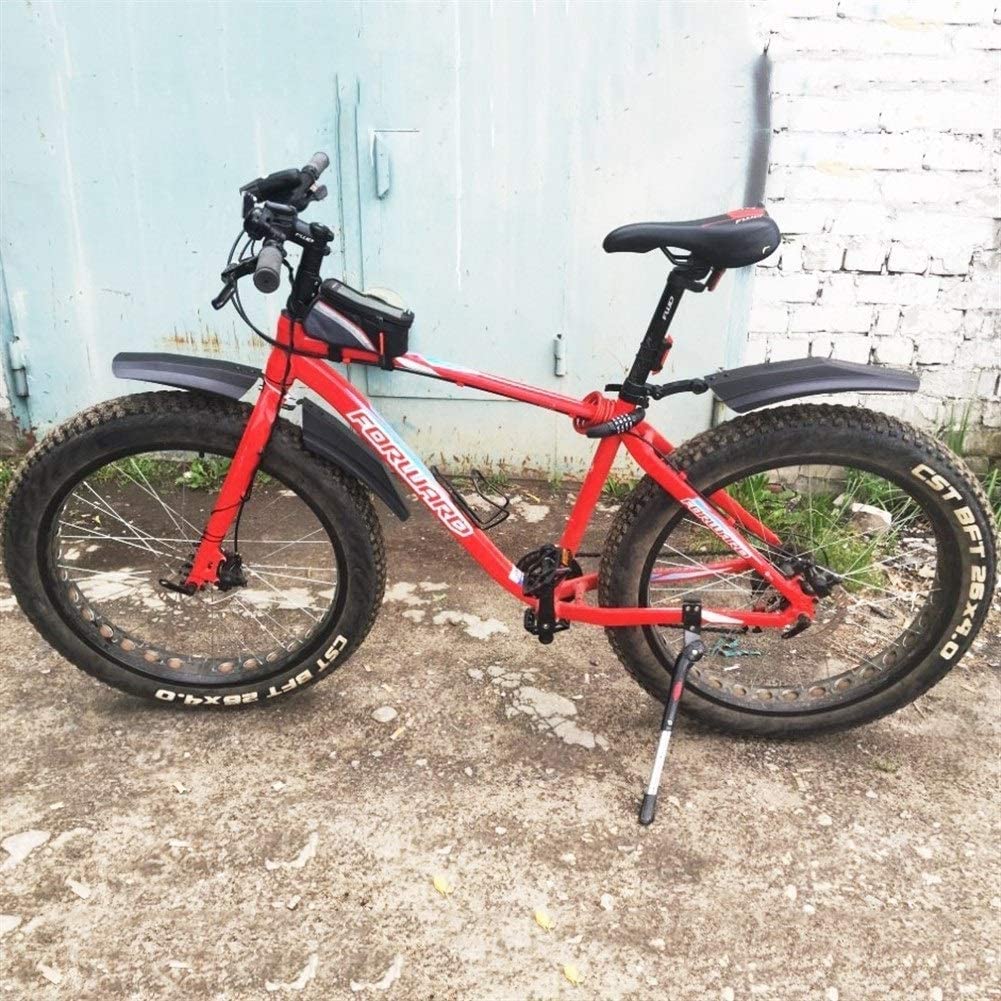 DYTWXG Fahrrad Schutzblech Schnee Fahrrad Kotflügel 20 Zoll 26 Zoll Fat Bike Kotflügel 2 Stück Vorne Hinten Kotflügel Für Fatbike MTB Bikes Radfahren Fahrrad Kotflügel