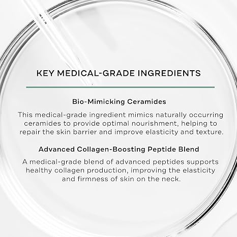 Replenix Lifting + Firming Neck Cream, Advanced Medical-Grade Neck & Decollete Treatment for Mature Skin (1.7 oz)