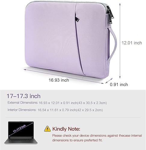Miniatura 17 de Bolsa para laptop de 15.6 pulgadas para HP ENVY X360/Pavilion 15.6/ProBook/OMEN 15, Lenovo IdeaPad 15.6, Acer Aspire/Chromebook 15, Dell Inspiron