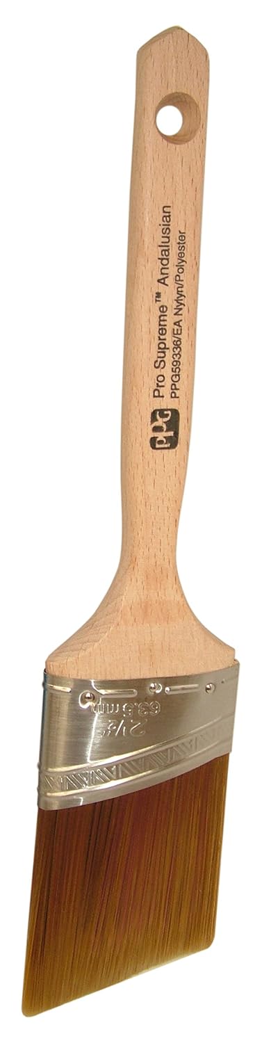 ProSupreme Semi-Oval Angle Sash 2 1/2" Paint Brush (Pack of 4)