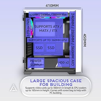 【美品】【中古】 VIRTUAL GRAVITY PRO X2      13P Pre Built Gaming PC under $1500 | Periphio Acropolis 6700 XT