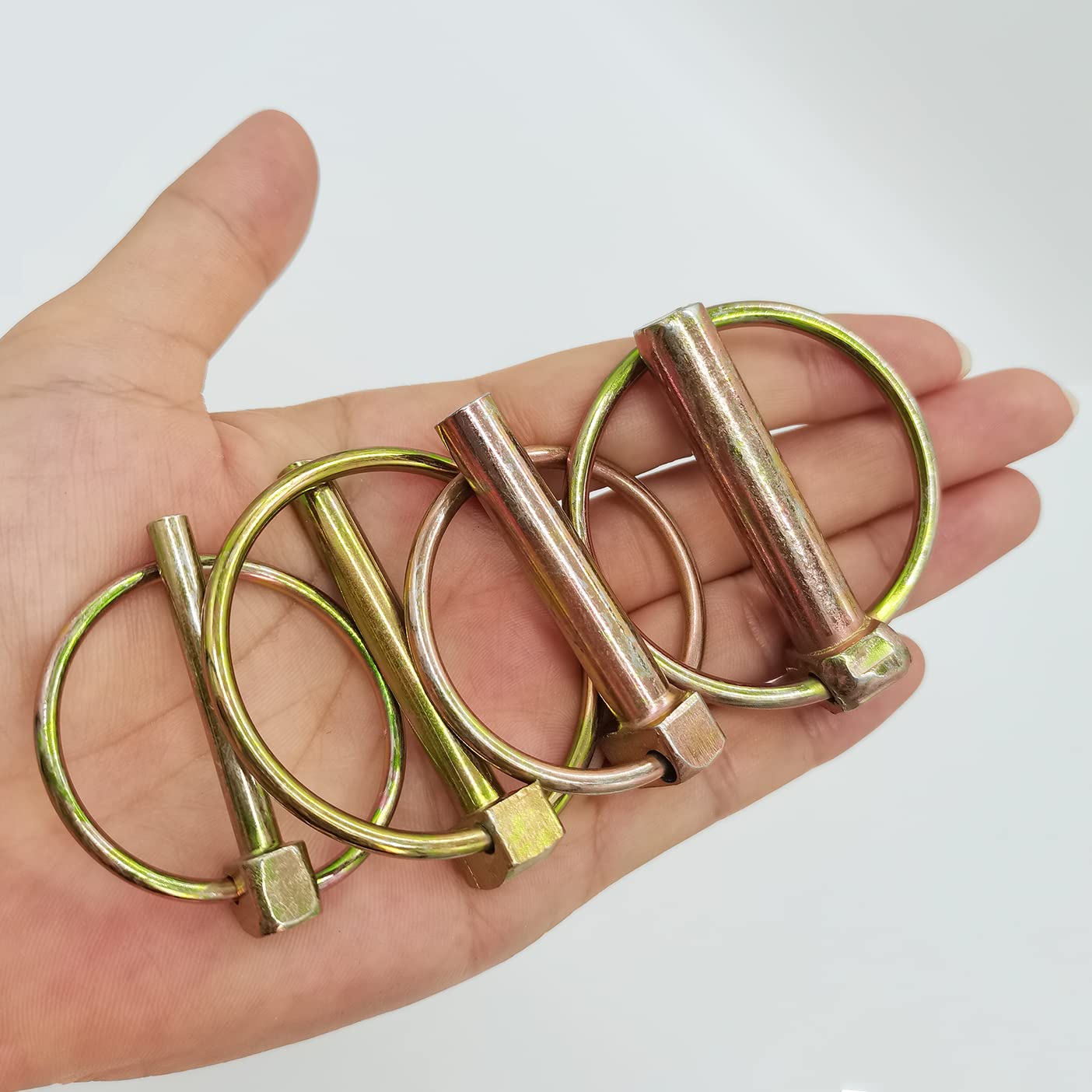 SPINE A SCATTO 7MM 8MM 10MM ACCIAIO ZINCATO COPPIGLIA TRATTORE