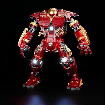طقم إضاءة LED لـ Lego The Battle of Wakanda 76247، متوافق مع 76247، إضاءة لعبتك لـ The Battle of Wakanda - بدون طراز لا يتضمن مجموعة Lego
