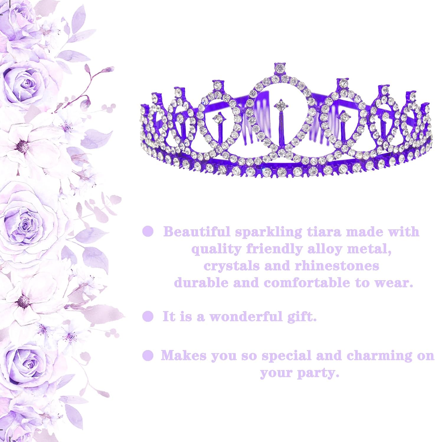 かわいい誕生日画像：ケーキとパステルカラーで可愛くお祝い♡〜69歳編〜のフリー画像｜おしゃれ・かわいい無料写真素材：GIRLY DROP 69歳の誕生日パーティー用品 女性 Happy 69th Birthday サッシュと誕生日 ティアラ誕生日デコレーション 記念品