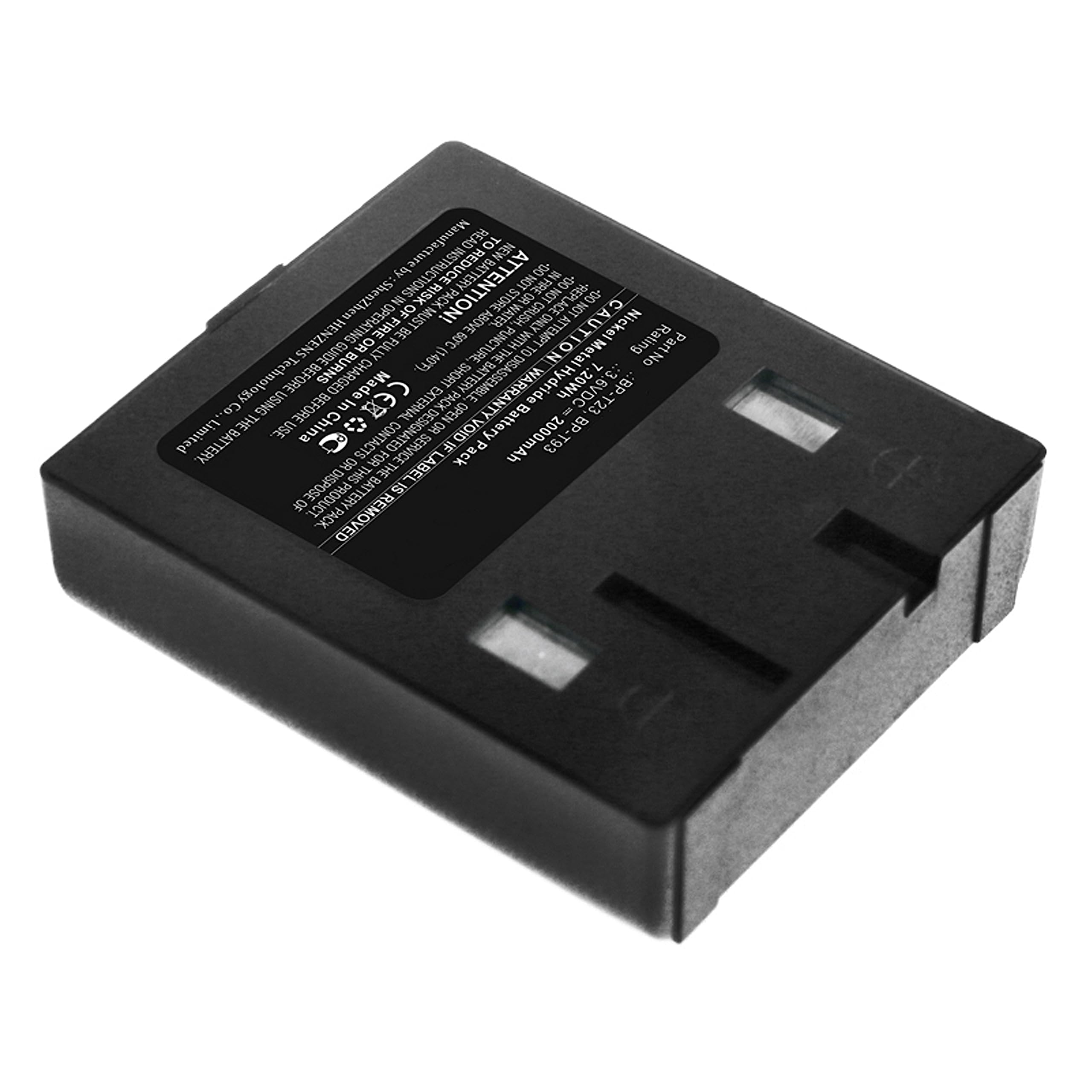 AT&T-Lucent E5921 Cordless Phone Battery Ni-MH 3 AAA w/JST, 3.6 Volt, 700 mAh - Ultra Hi-Capacity - Replacement for GE TL96158, Unident BT-909, BT-1004, Sanyo GESPC3F03 Rechargeable Battery