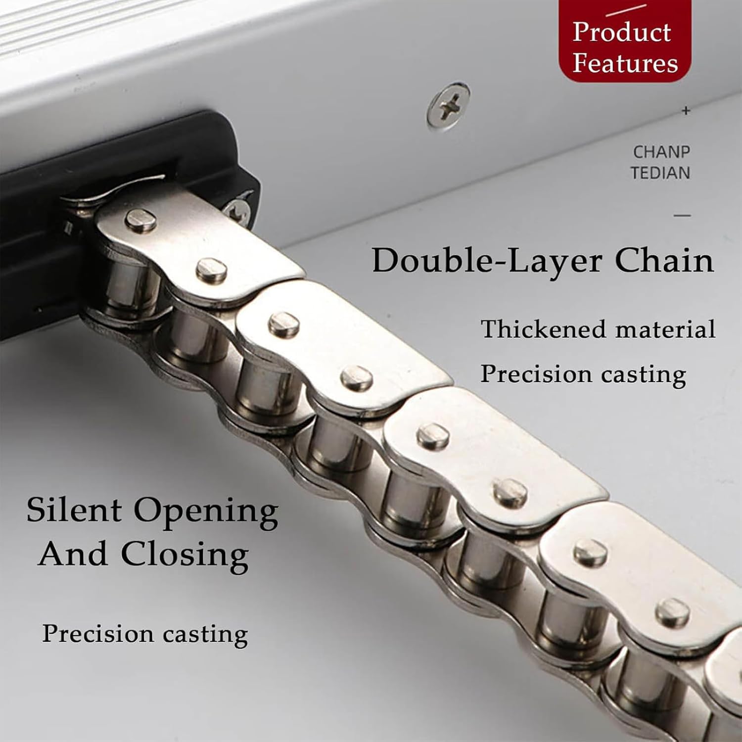 Automatic Window Opener, Stroke 300Mm-1000Mm, Electric Chain Window Opener, with Wall Switch and Remote Control, for Skylight Window Greenhouse and Roof Vent, Silver-600mm