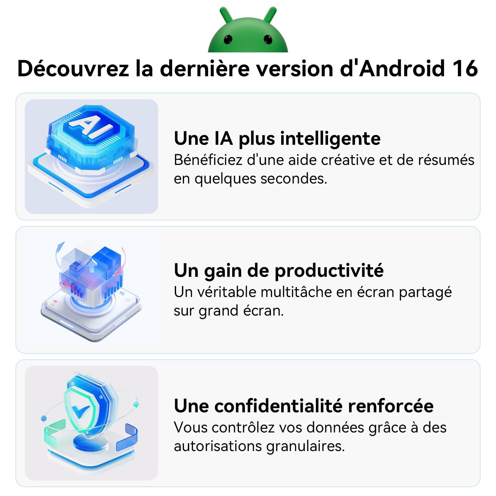 Tablette 11 Pouces Android 16 avec Gemini AI 3.1 Pro, Écran 90Hz, Protection Oculaire TÜV, 24Go RAM+128Go ROM (2To), WiFi 5G, 8000mAh, Tablette Gaming Enfants & Adultes