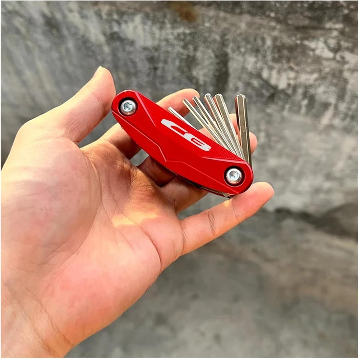 Motorcycle CNC Multi Tool Repair Screw Driver Set Compatible with CBR 600RR CBR1000RR CB500X CB500F CB650R CBR650R CB1100 CBR 900RR(Orange)