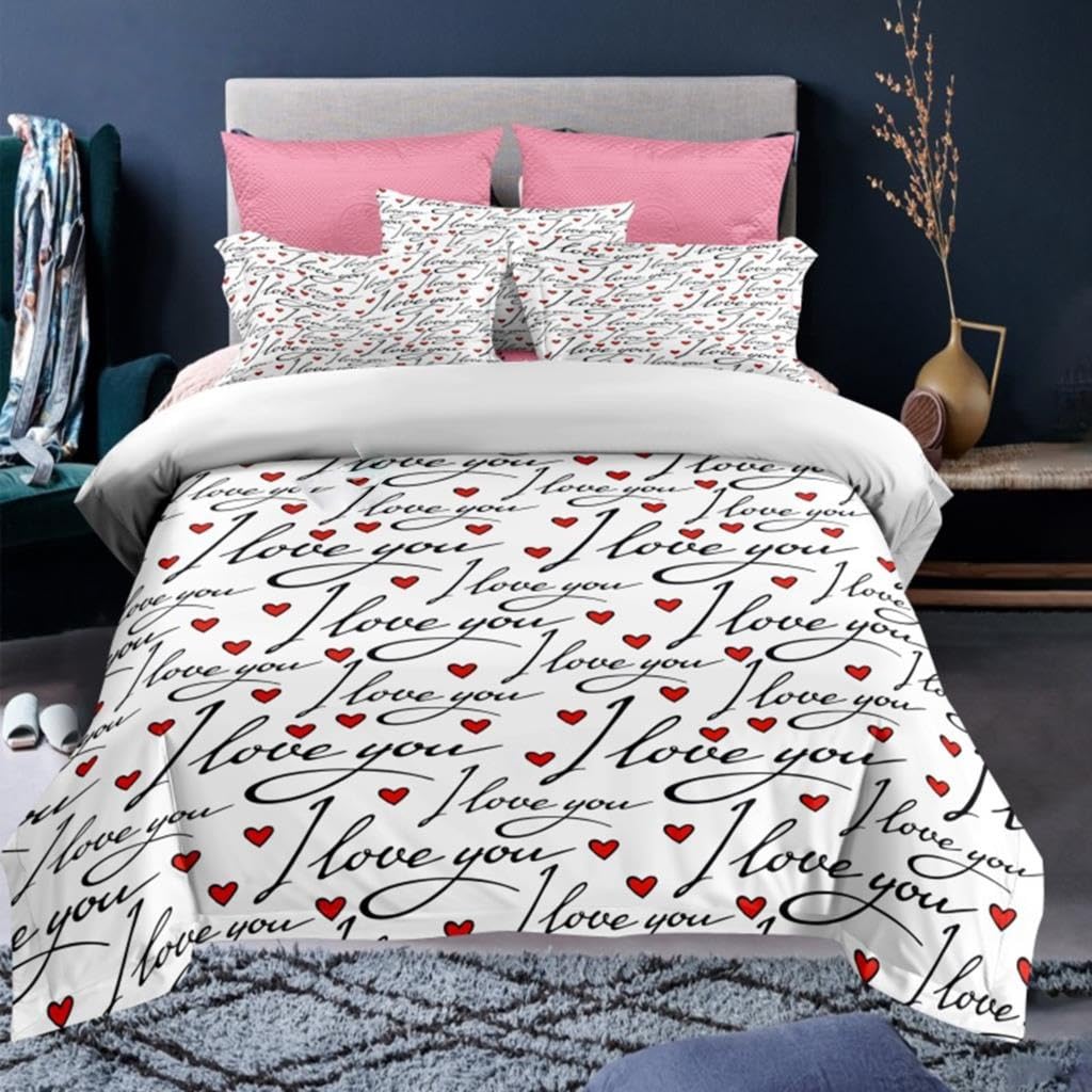 Housse de couette microfibre douce fini les draps rêches pour lit King Size