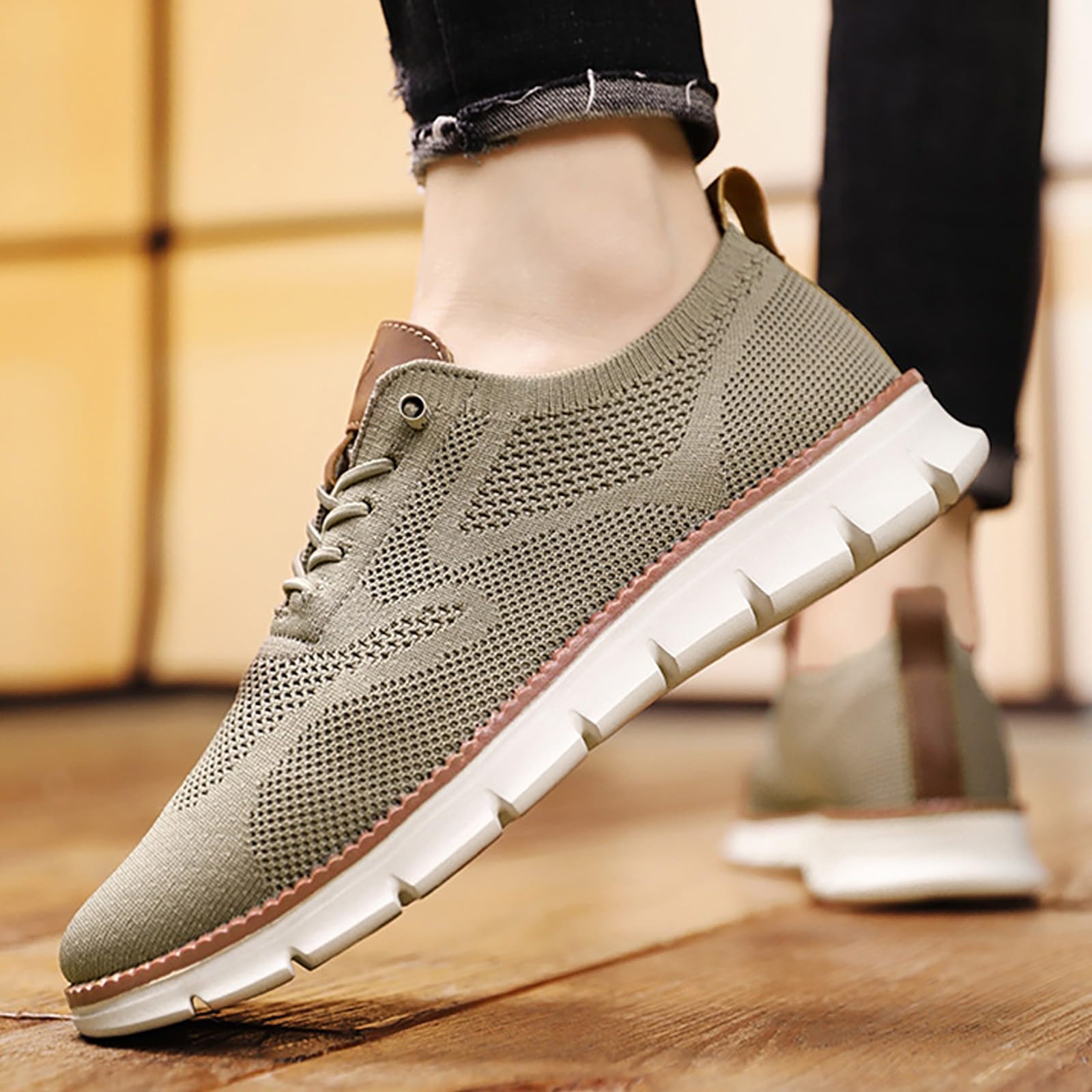 Chaussures Wearbreeze pour Homme - Chaussures Orthopédiques Urbaines Ultra Confortables - Breeze Urban Chaussures décontractées en maille pour la marche - Léger et respirant Chaussures de Sport