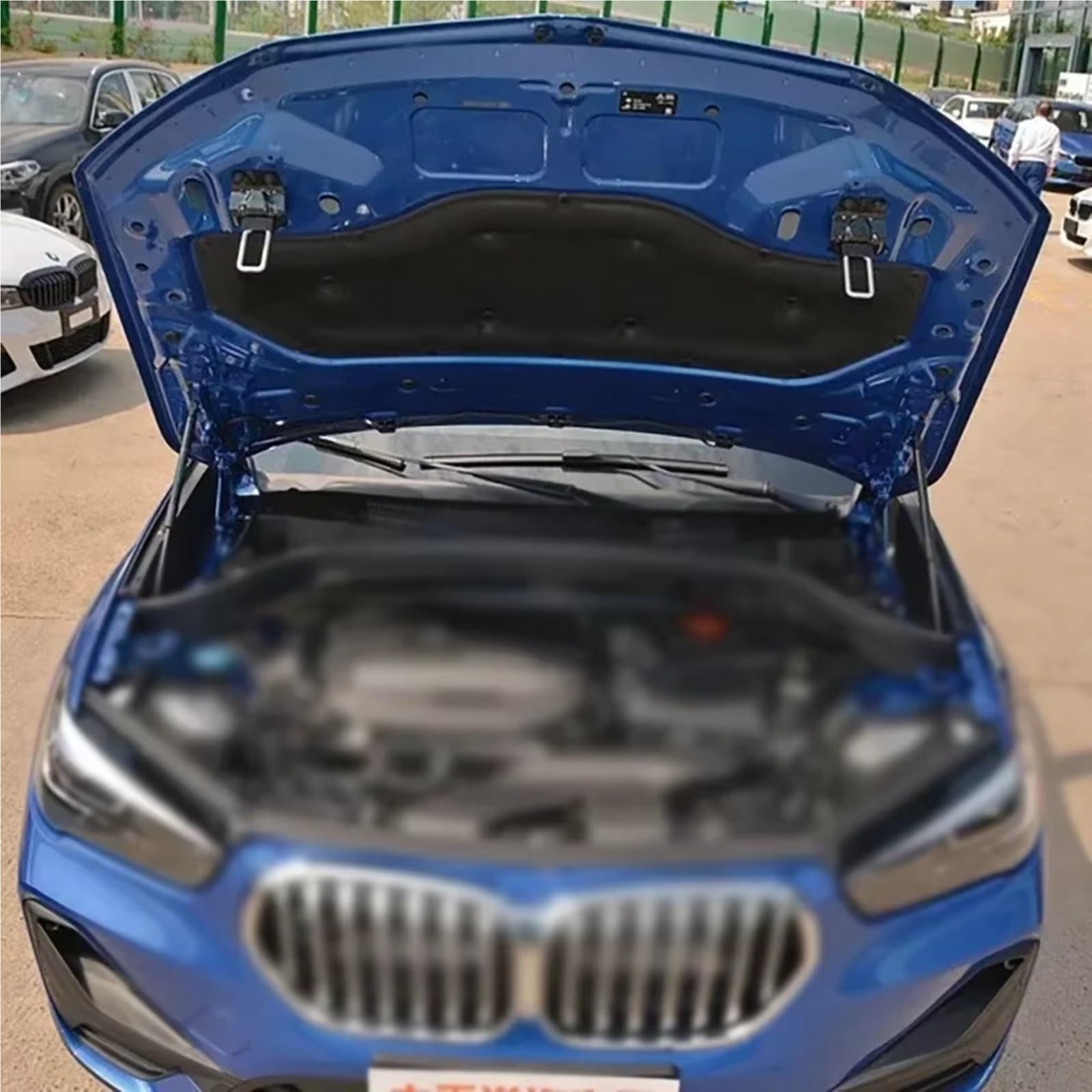 Dämmung Haube Auto Front Motorhaube Isolierung Baumwolle Pad Sound Wärme Matte Schaum Schalldichte Kompatibel Mit Für X1 F48 2019 2020 2021 2022 2023