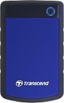 Disque dur externe Transcend 4 To, pour PS4/PC/Mac/Ordinateur de bureau/Portable/Xbox One/Xbox 360, HDD portable USB3.1Gen1 (5Gbps) Type-A, sauvegarde automatique d'une touche, résistant aux chocs, système de protection contre les chocs à trois niveaux