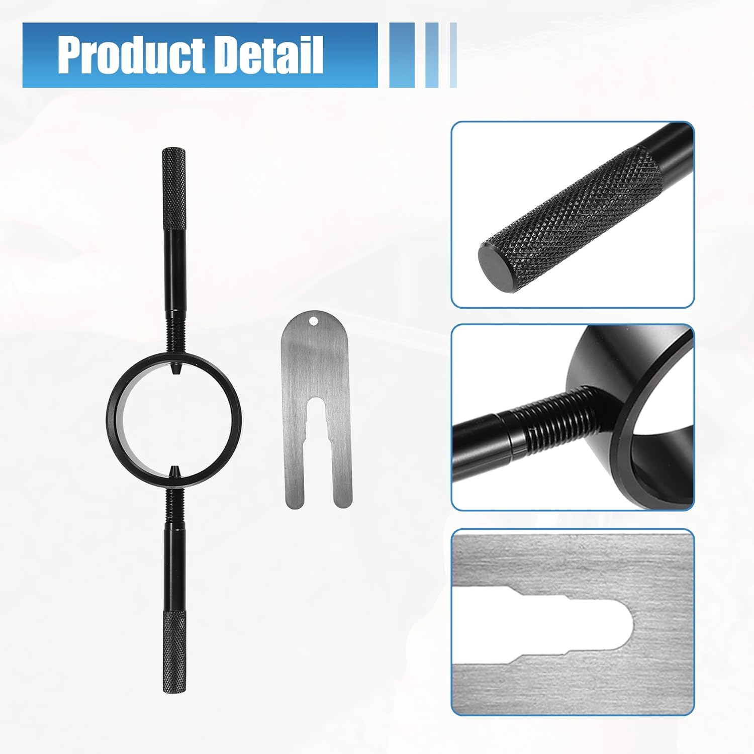 uxcell 1 Set Universal Motorcycle Fork Spring Compressor Tool Kit for Most Streetbike Motorcycle Forks