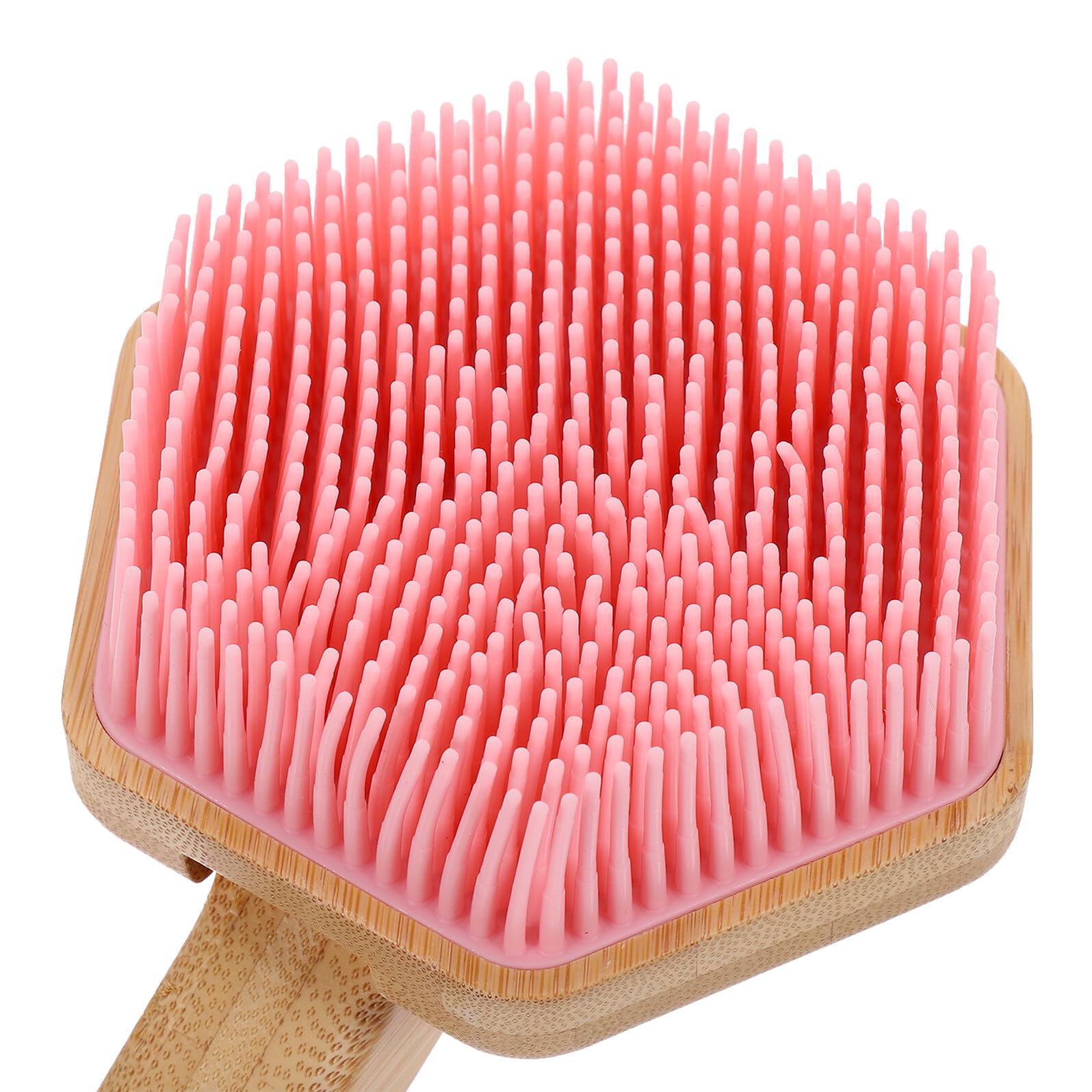 Cepillo De Baño Mango De Madera Cepillo De Ducha Para Exfoliación De Muerta Baño o Ducha