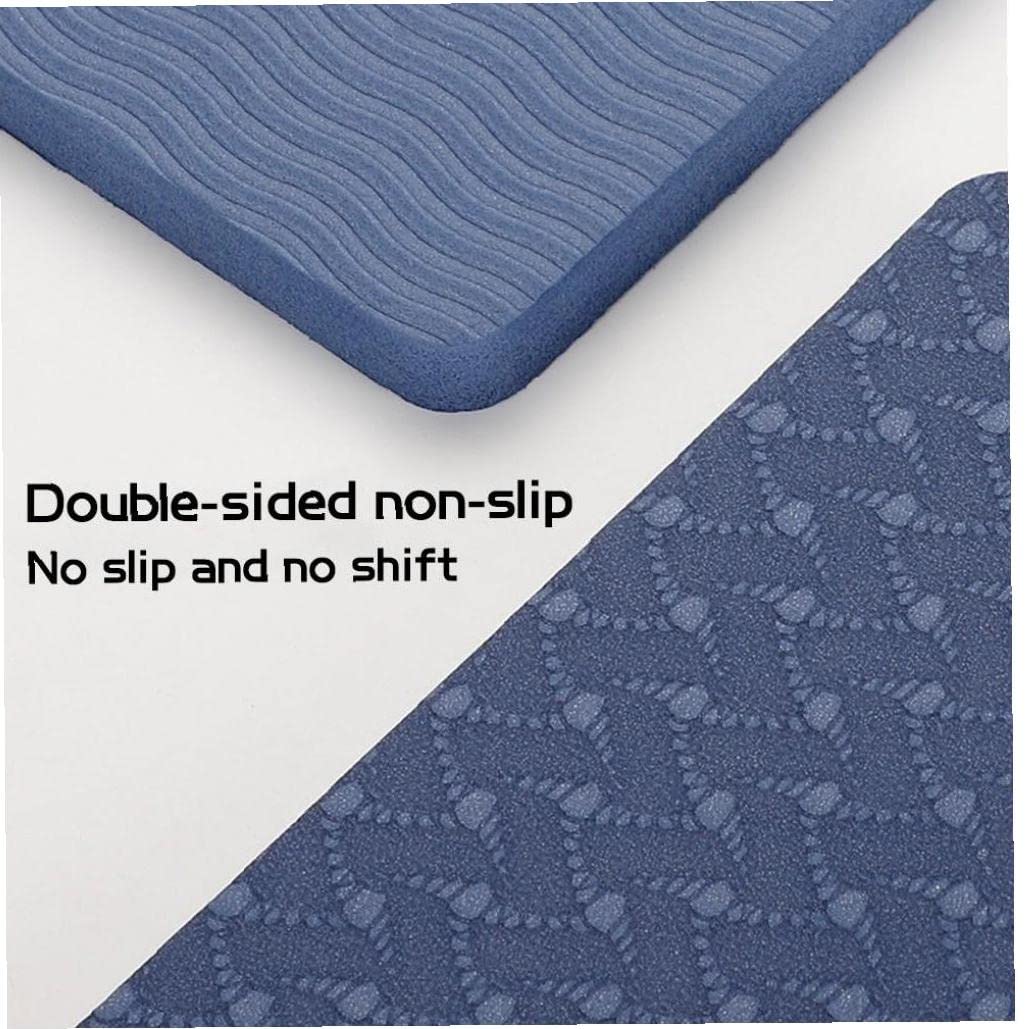 Bontannd Mini Tapis De Yoga Genou - Coussin Rembourré Pour Genoux, Poignets Et Coudes (Lot De 2)