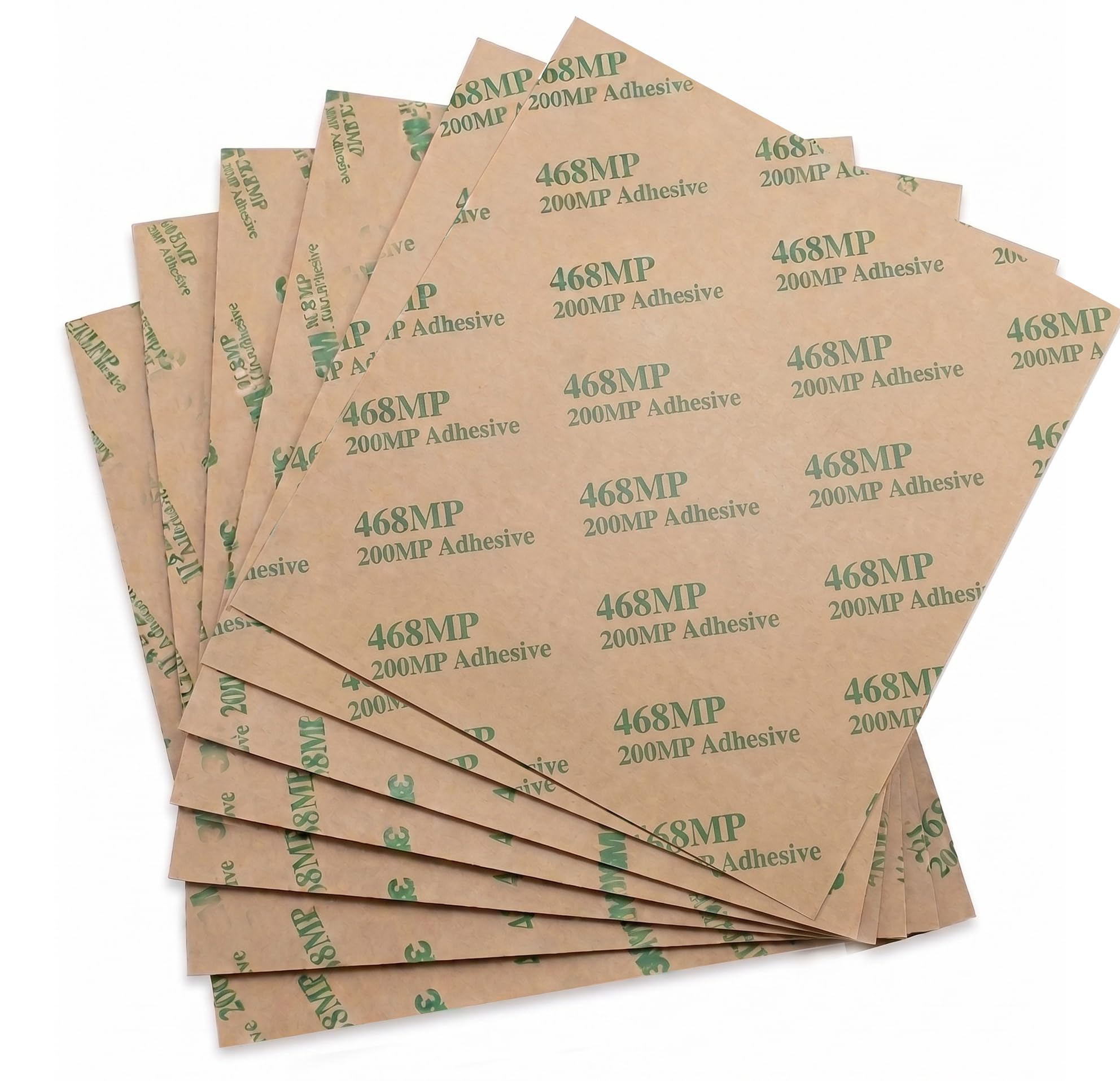 VCH 468MP Adhesive Transfer Tape Sheets 4in x 4in (6-Pack)
