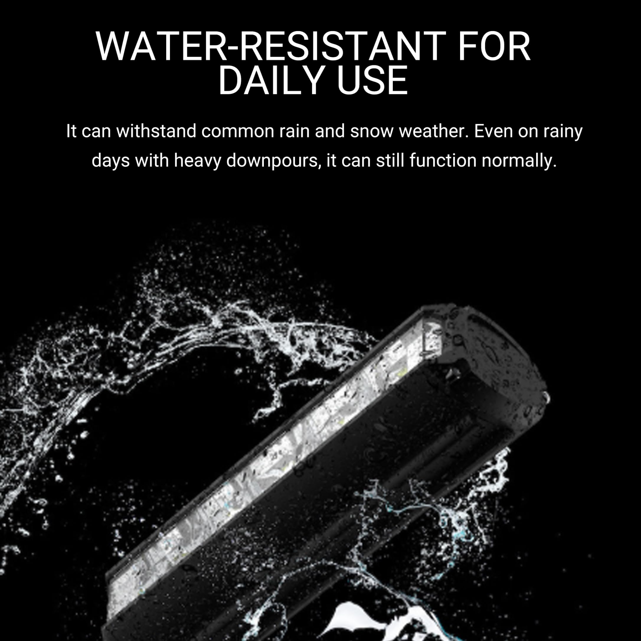 Éclairage Avant de vélo, Phare de vélo Rechargeable, éclairage Avant – Barre en Alliage d'aluminium 20 000 lumens avec Charge inversée 10 000 mAh, Accessoires pour la Conduite Nuit.