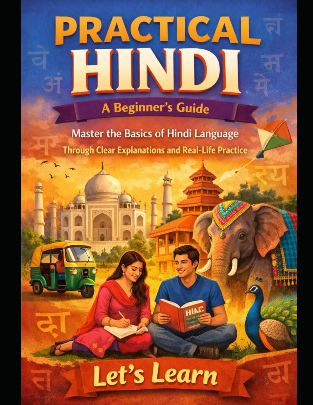 PRACTICAL HINDI: A Beginner's Guide: Master the Basics of Hindi Language Through Clear Explanations and Real-Life Practice (Let's Learn For languages)
