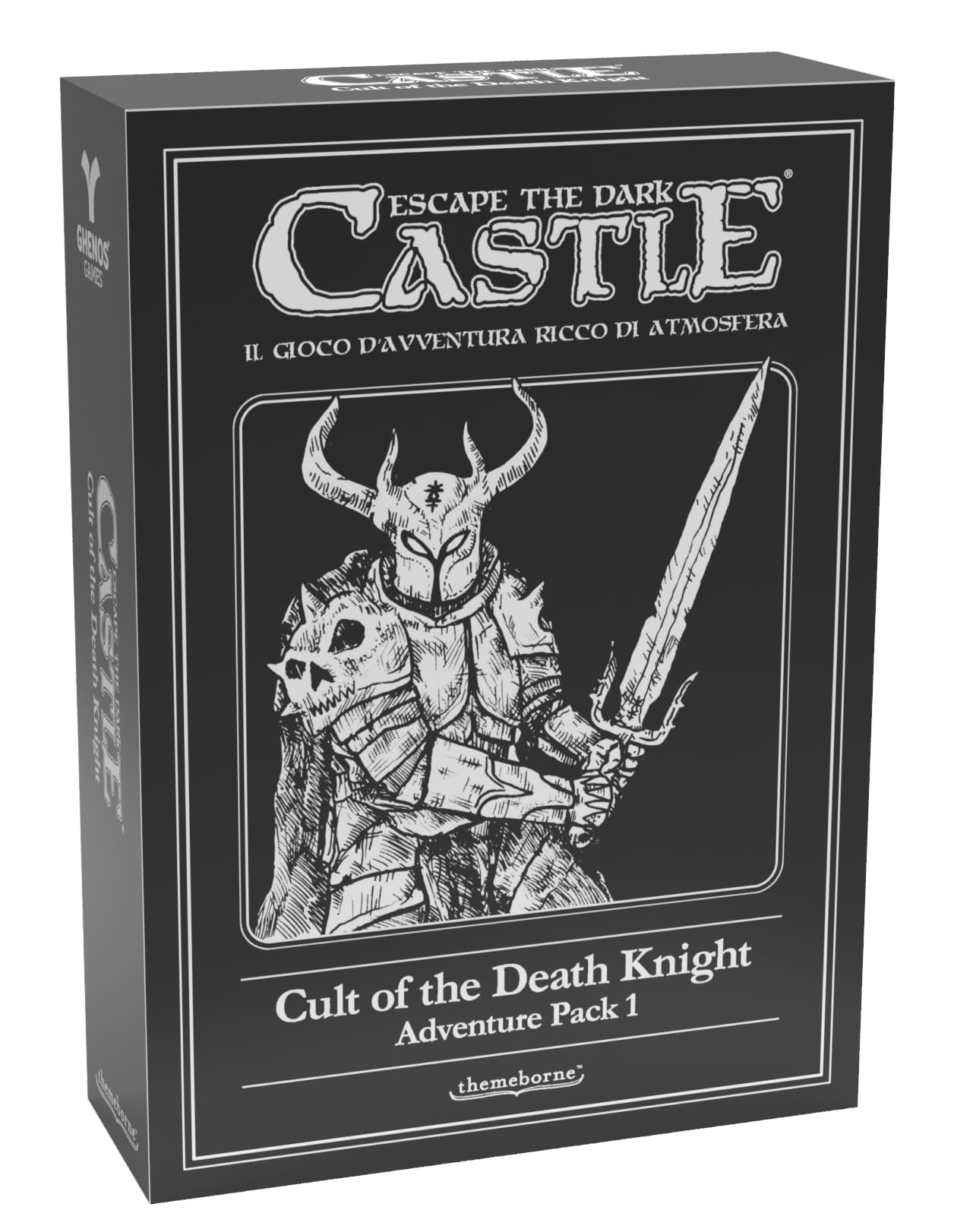 Ghenos Games Escape The Dark Castle EXP1 Cult of The Death Knight Espansione in italiano