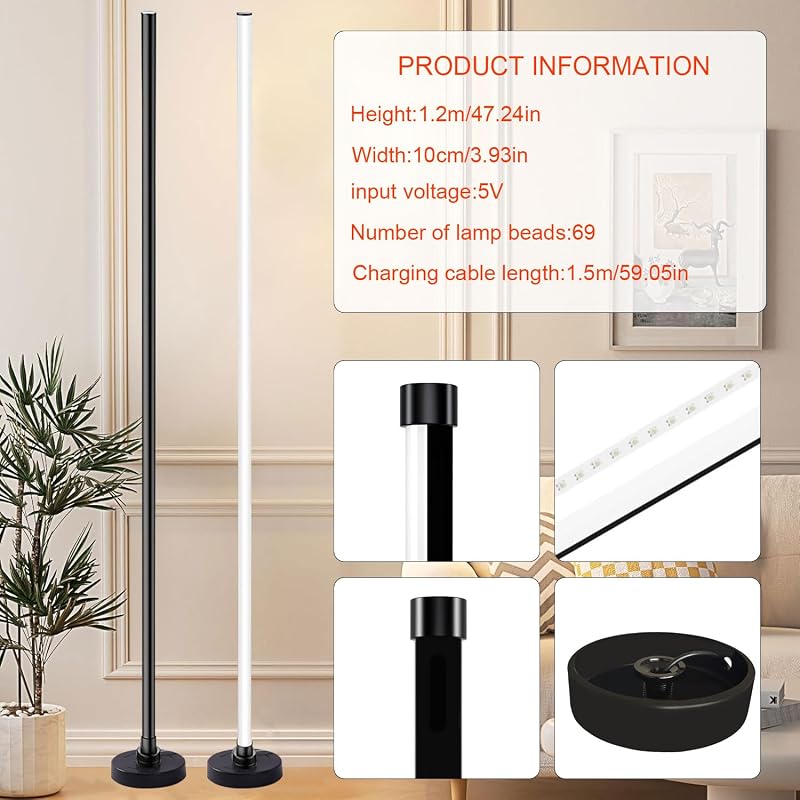 Sunshine smile LED saroklámpá RGB dimmer távirányítóval és zeneszinkronizációval