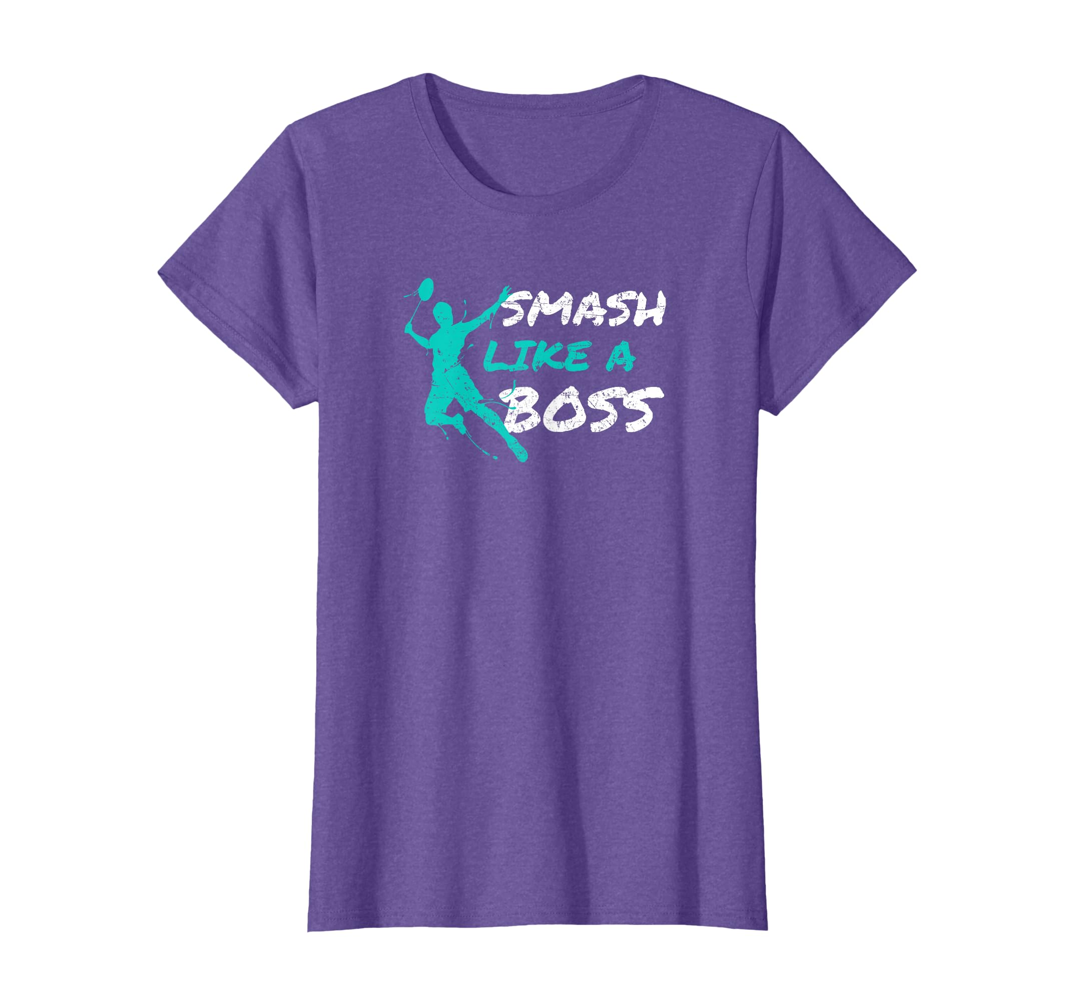Smash Like A Boss Badminton Speedminton Crossminton T-Shirt