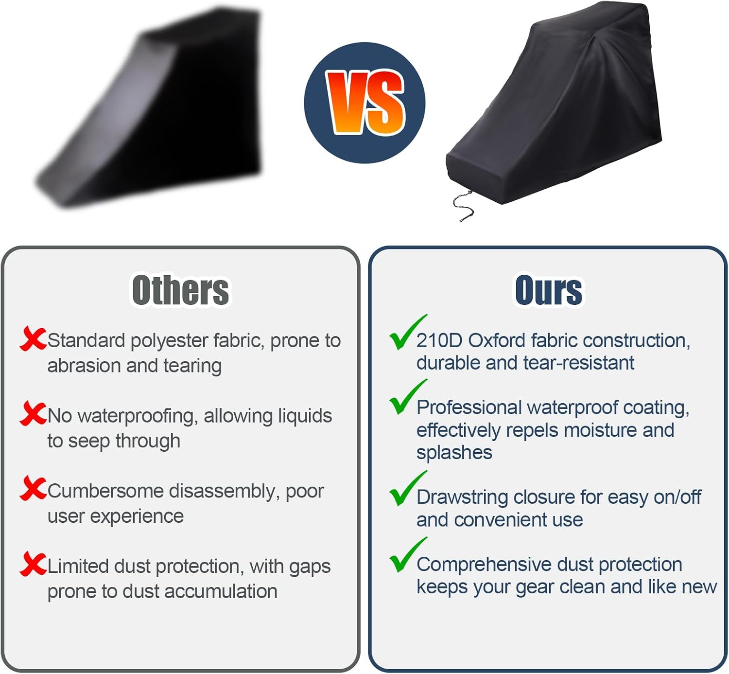 HOMEE Treadmill Cover Waterproof Outdoor 78" x 37"x 59", Heavy-Duty Fitness Equipment Protection Cover, Protects Treadmills from Dust, Moisture, Scratches for Home Gym, Fits Most Treadmill