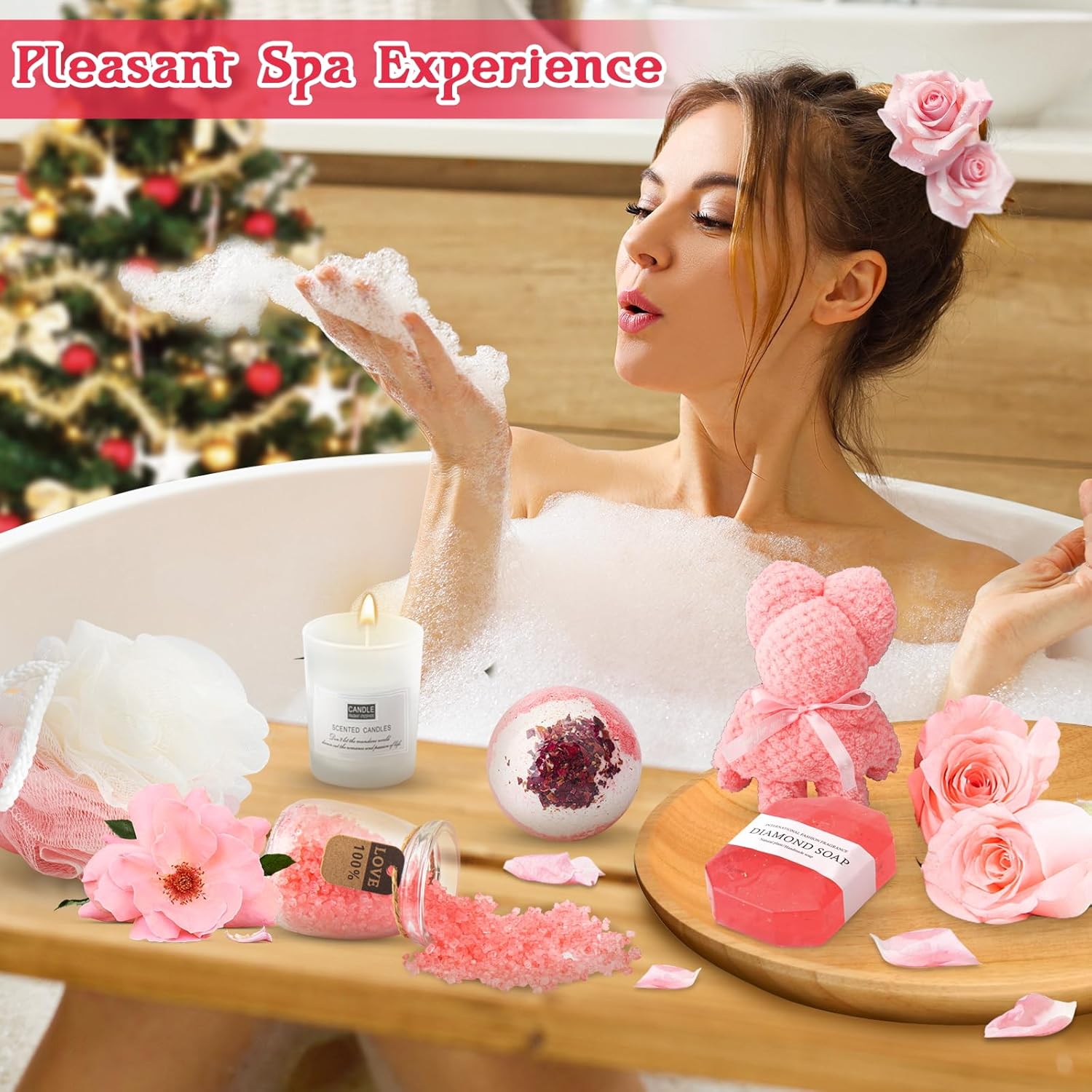 Advent Calendar 2025 Adult Woman,24 Boxes Christmas Countdown Calendar with Beauty,Bath &Jewelry, Ideal Christmas Gift for Women, Friends, Moms - Image 4