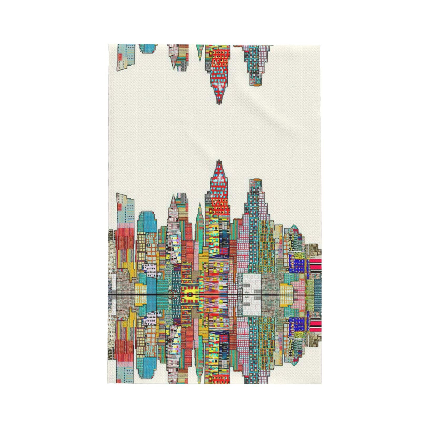 Migpkd Austin Texas Kitchen Dish Towels Vintage Waffle Weave Kitchen Towels Hand Towels For Bathroom