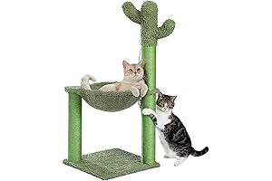 PAWZ Road Cactus Cat Tree: Purrfect Haven for Feline Frolic