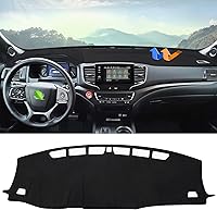 Vista 11 de Autorder - Tapete para salpicadero para 2007-2013 Chevy Chevrolet Silverado/GMC Sierra con dos guanteras, accesorios, cubierta de salpicadero