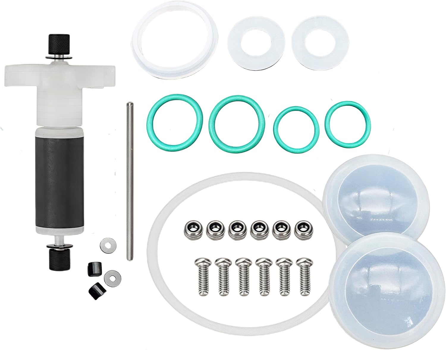 P4071 58113 Hot Tub Water Pump E02 Repair Kit for Coleman Lay-Z-Spa (w/Impeller & Shafts)