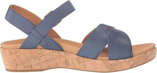 Navy Full Grain Leather 1