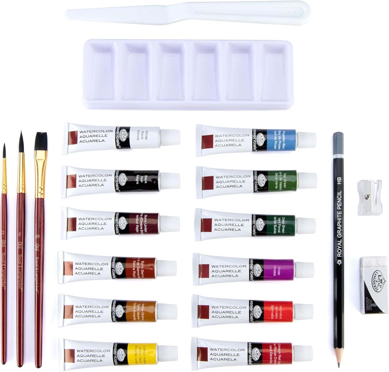 Royal & Langnickel Essentials(TM) Clear View Art Set, Watercolor Painting