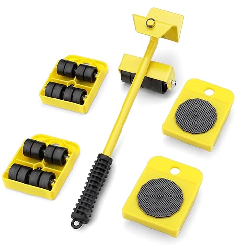 5-Pieces Furniture Lift Mover Tool Set Up to 330 Lbs,