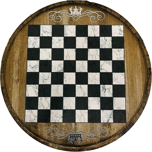 Miniatura 5 de Mesa auxiliar de ajedrez para decoración de sala de estar, mesa auxiliar pequeña