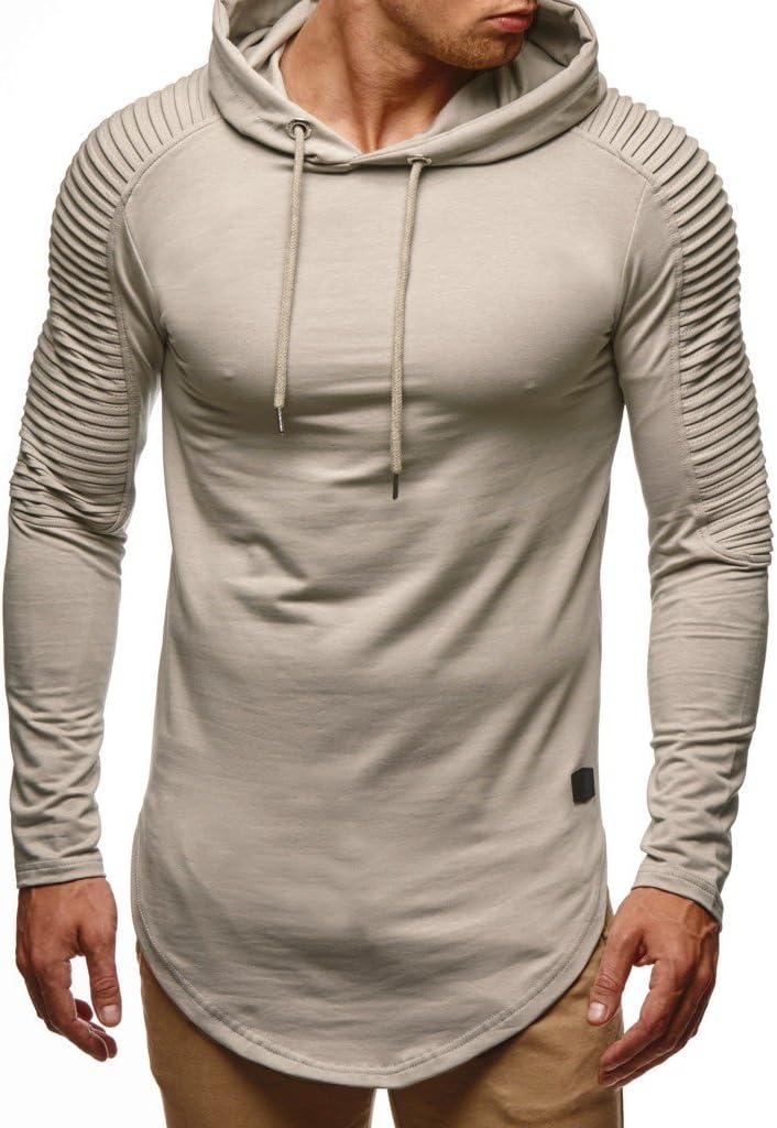 Leif Nelson LN6369 Men's Oversized Hoodie Sweatshirt