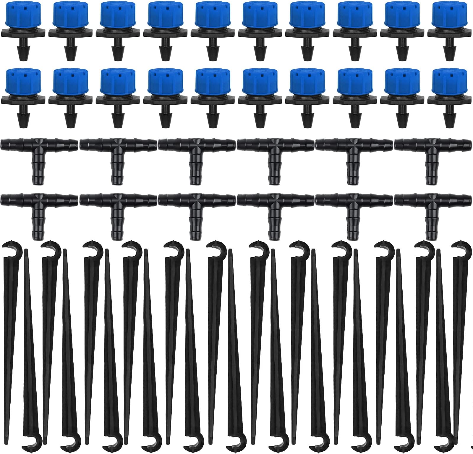 KLYNGTSK 100 Stück Micro Bewässerung Tropfer Garten Bewässerungstropfer