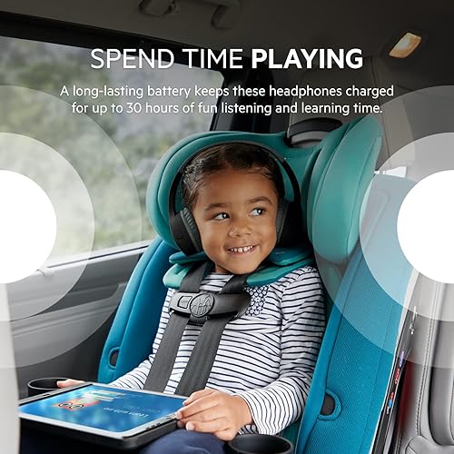 Miniatura 3 de Belkin SOUNDFORM - Mini auriculares inalámbricos para niños con micrófono integrado, 30 horas de reproducción, Bluetooth 5.0 o conexión por cable,