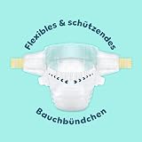 Pampers Premium Protection Lot de 180 couches pour bébé Taille 1 (2-5 kg) Nouveau-né Paquet semi-mensuel Excellent confort et protection pour les peaux sensibles - 6