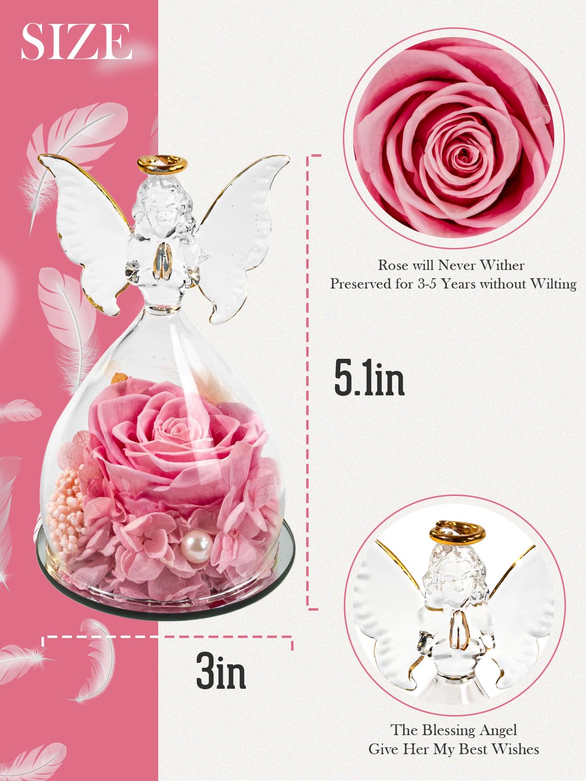 バラプレゼント用 プリザーブドフラワー 青いバラ 結婚祝い 誕生日 プレゼント