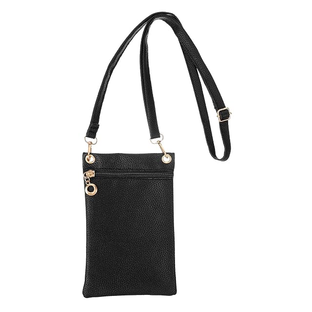 Crossbody Phone Bag Leather Phone Purse Lightweight Phone Bag with Adjustable Strap for Mobile Phones and Small Items