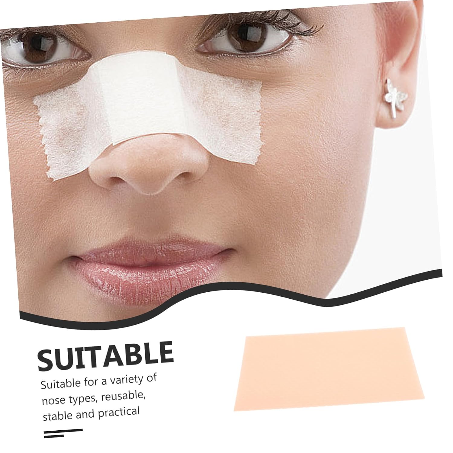 Ipetboom Thermoplastic Nasal Splints for Nose Brace Extra Strength Nasal Bandage