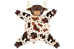 Longhorn Baby Security Blanket: Snuggle Up with Western Charm