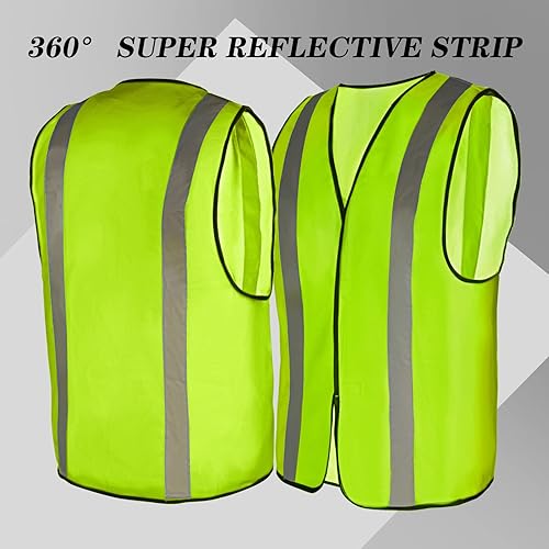 Miniatura 6 de Paquete de 10 chalecos reflectantes de seguridad Mount Marter para operadores al aire libre y deportistas